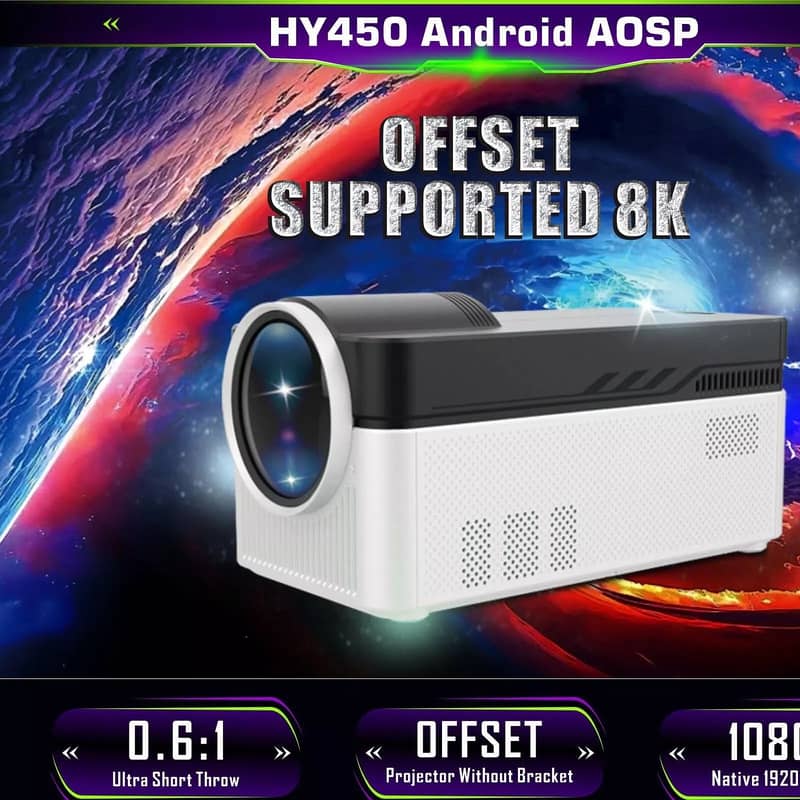 Smart Android projectors HY300 HY320 HY350 HY450 3