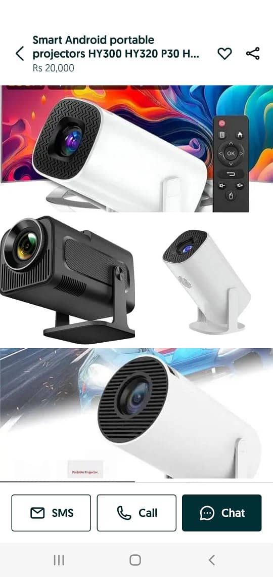 Smart Android projectors HY300 HY320 HY350 HY450 9