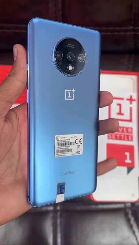 oneplus 7t global dual sim with original box & charger 5