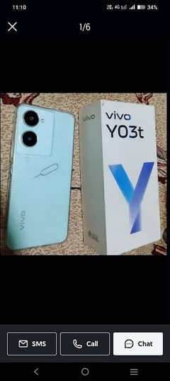 Vivo Y03 Brand New With 9 month warenty Card With All Accessories