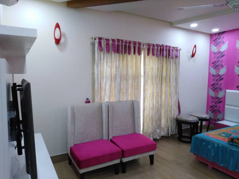 1 Kanal New Basement Full Furnished Available For Rent In Chambelli Block Bahria Town Lahore 10