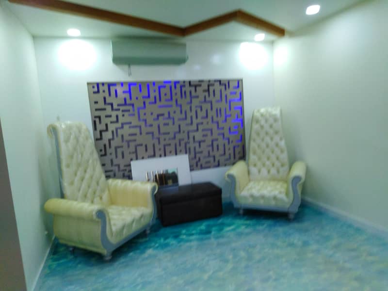 1 Kanal New Basement Full Furnished Available For Rent In Chambelli Block Bahria Town Lahore 17