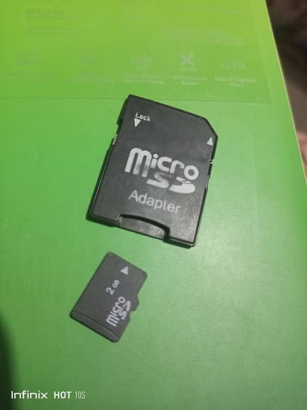 Memory Card SD with Adapter 0