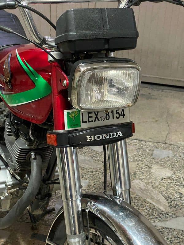 Honda 125 Lahore number 2013 model 1