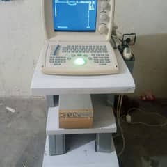 ultrasound machine with printer and trolley for sale