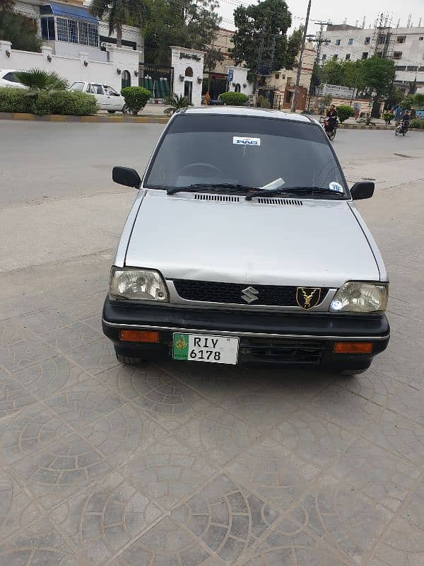 Suzuki Mehran VX 2002 total genion gari hai 4