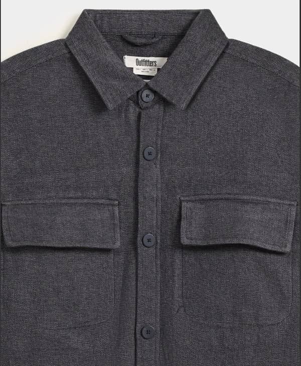 outfitters textured shirt 0