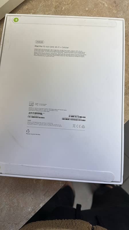 IPAD PRO 13 INCH (M4) WIFI+CELLULAR  APPLE PACK NON ACTIVE 1