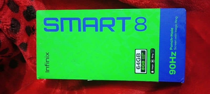 Infinix SMART 8 box fhone charger 5