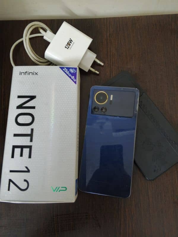 Infinix Note 12 VIP 13gb (8+5) 256gb black PTA approv box acc 0