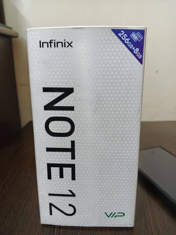 Infinix Note 12 VIP 13gb (8+5) 256gb black PTA approv box acc 8