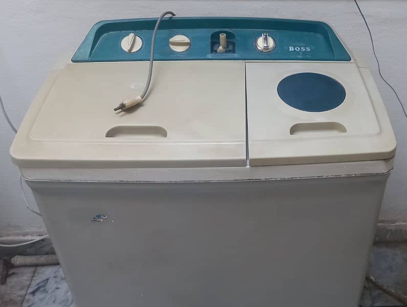 Boss washing and spinning machine 4