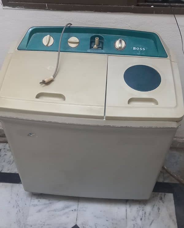 Boss washing and spinning machine 6