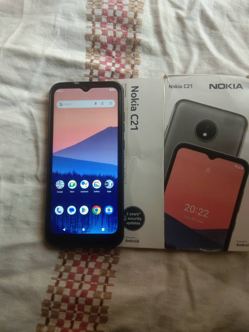 Nokia C21 With Box Official PTA Approved 4