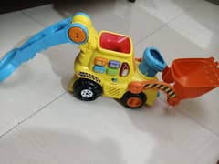 Vtech original Push and pump buldozer with lights music balls usa imp