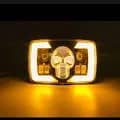 SKULL Headlight for Motorcycle 70cc and 125cc Projectors High & Low B 3