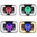 SKULL Headlight for Motorcycle 70cc and 125cc Projectors High & Low B 4