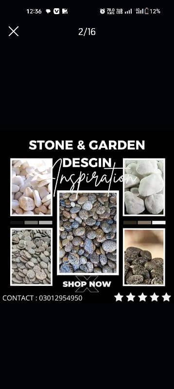 Garden Fancy Stones | Garden Stone | fancy stones 1