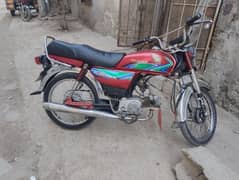 Honda cd 70 2017/2018 model good condition new condition 03217699114