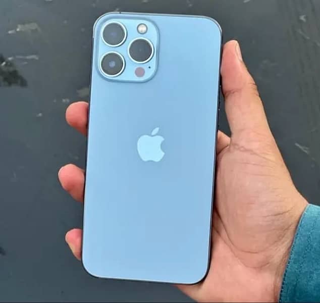 iphone 13 promax 1TB siarra blue pta approved 0