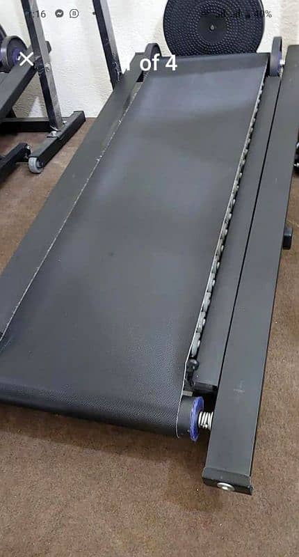 manual treadmill Exercise machine with rollers twisters abs  box pack 1