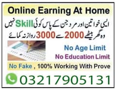 Boys/Girls Online job available,Part time/Data Entry/Typing/Assignment