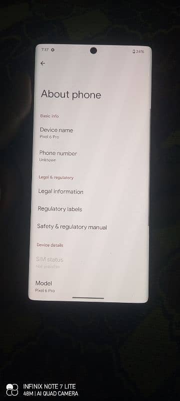 google pixel 6 pro 128GB 1