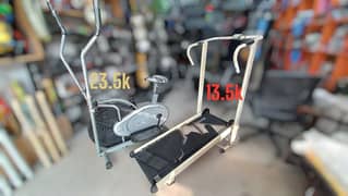 Imported manual treadmill cycle Elliptical cycling machine gym spin