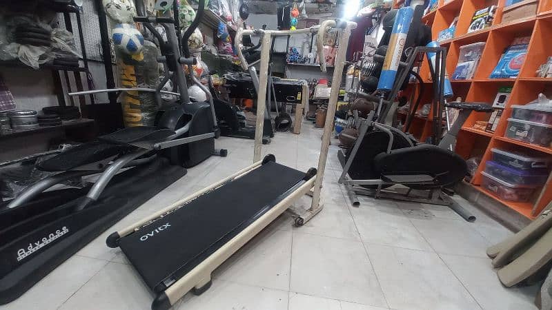 Imported manual treadmill cycle Elliptical cycling machine gym spin 3