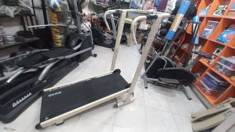 Imported manual treadmill walk running cycle cycling bike elliptical 5