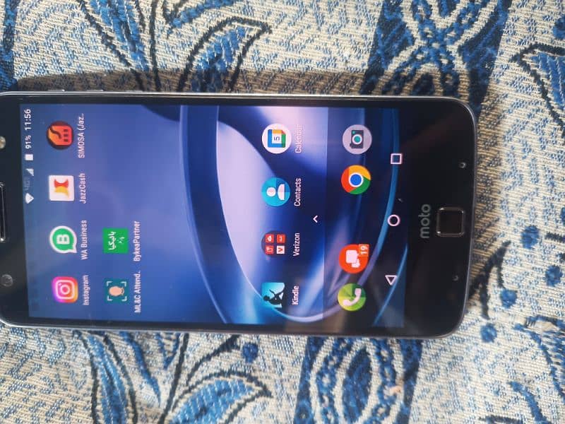 Moto Z Force all ok condition 10/10 type C and also wireless charging 0