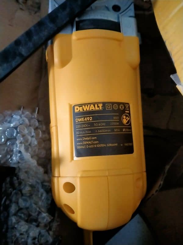 Angle grinder 9" original DeWalt model #DW 525 0