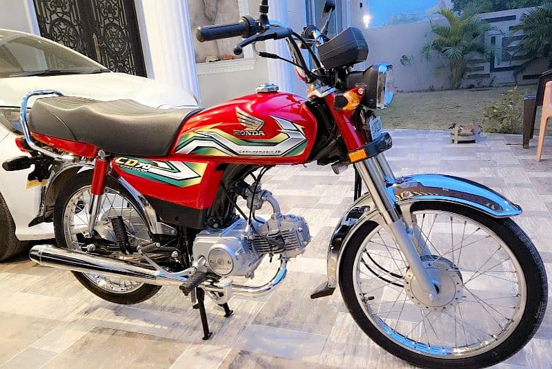 Honda CD70 2023 - Like New Condition 0