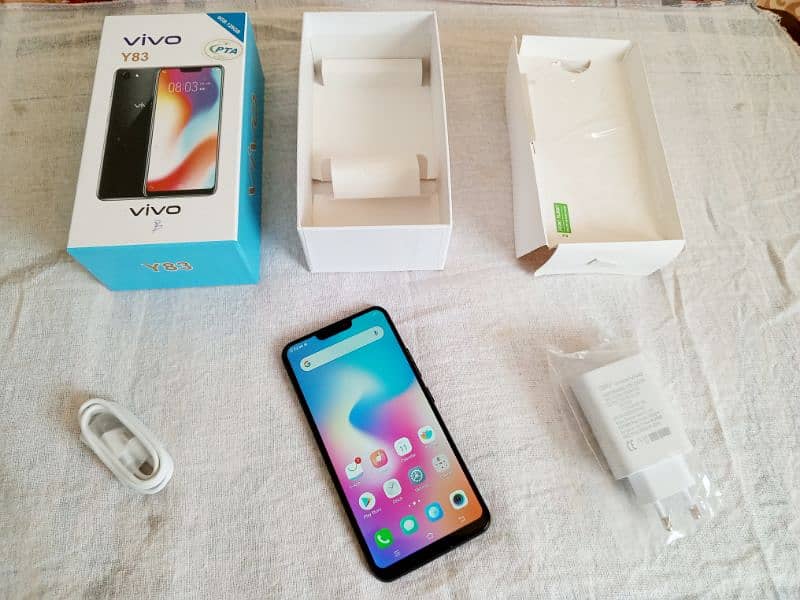 vivo y83 (6/128)* face ID, complete Box 1