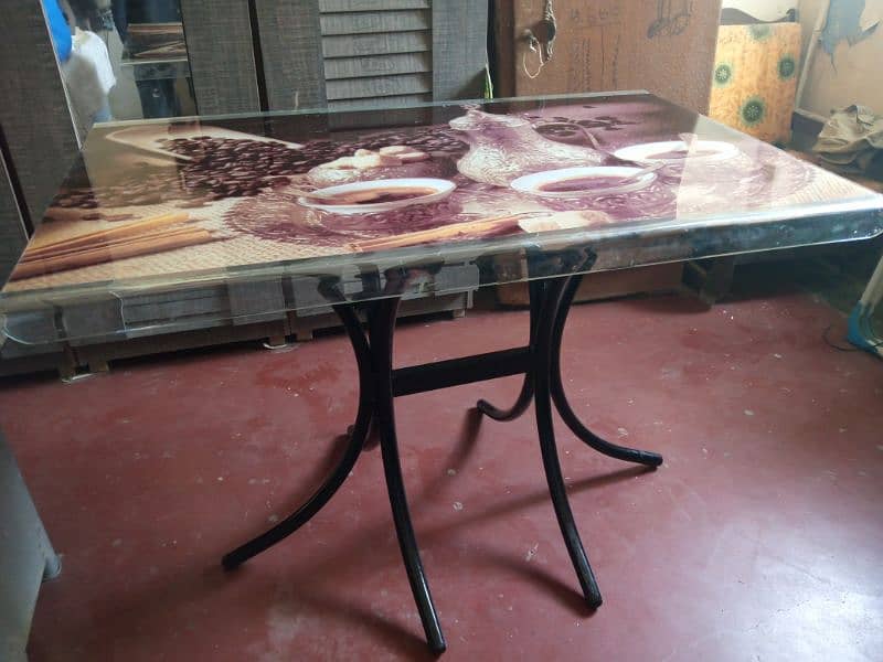 Dining table with 4 chair 2