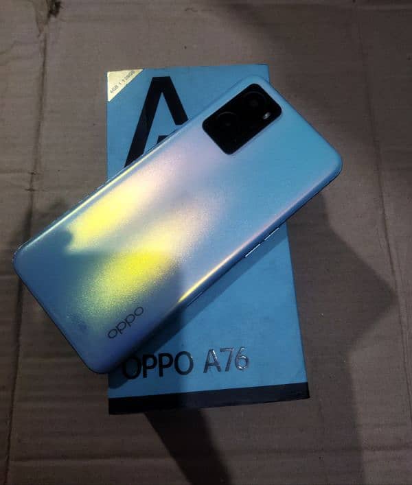 oppo A76 6/128 with Box charger 0