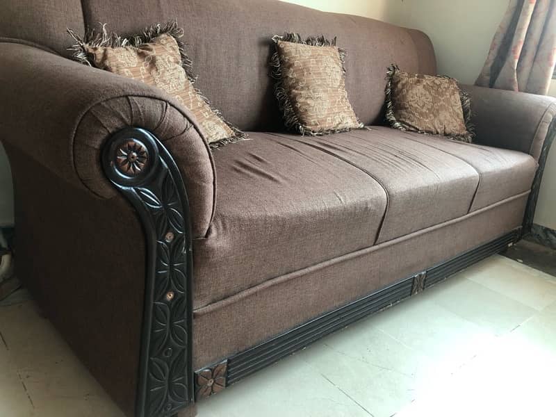 high quality sofa set-condition 9/10 1