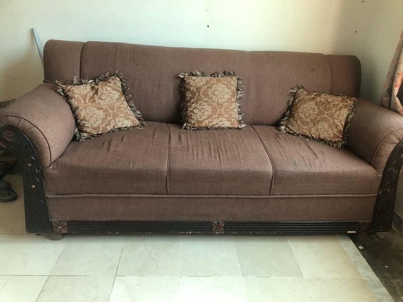 high quality sofa set-condition 9/10 5