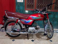 Honda CD 70 2013 Model Rwp No