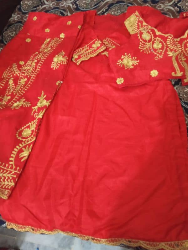 tilla work qameez shalwar with koti. . . 10/10 condition 4