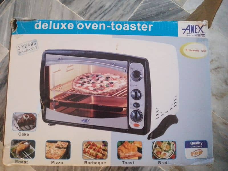 Deluxe Oven-toaster Anex 0