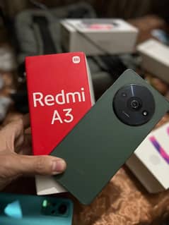 redmi a3 all accessories lush condition 4/64