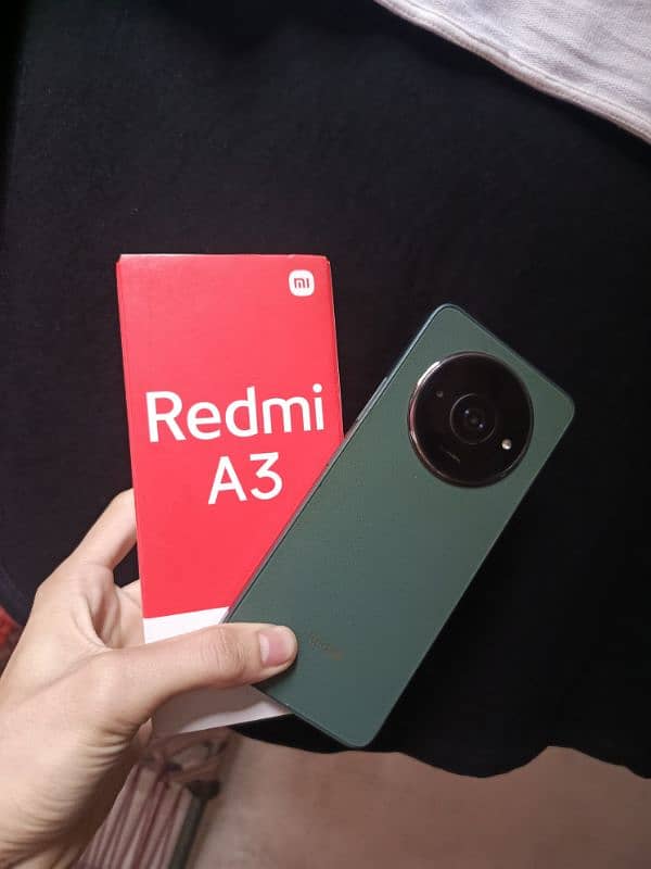 redmi a3 all accessories lush condition 4/64 6