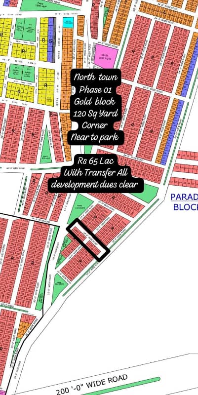 Gold Block North Town Residency Phase 01 0