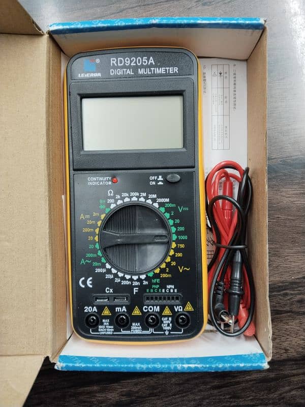 Digital Multimeter MODEL RD9205A 2