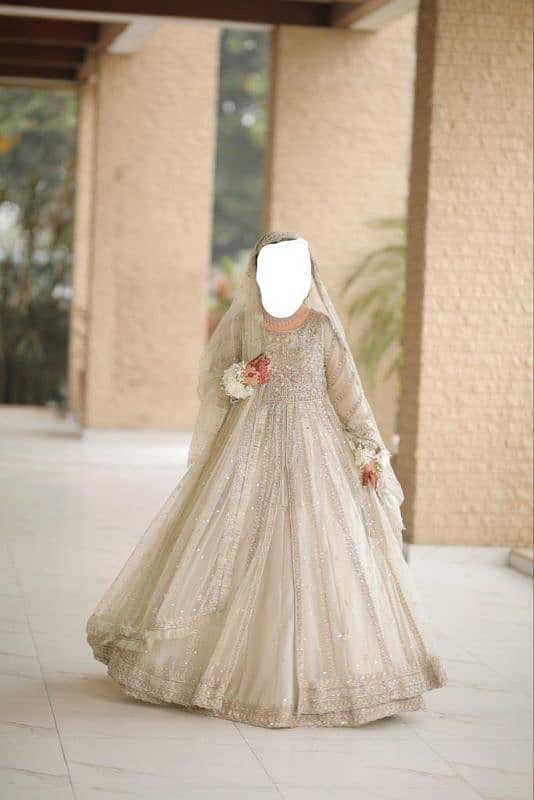 off white bridal dress 1