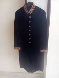 Velvet Sherwani