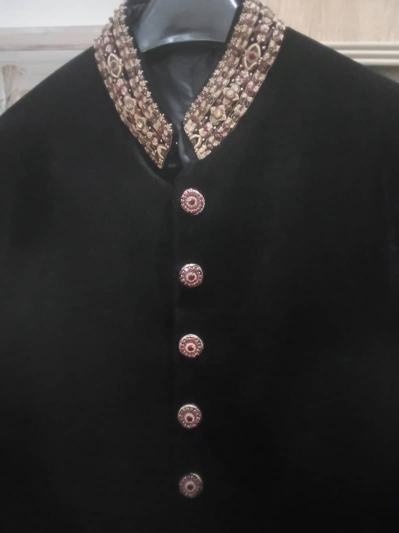 Velvet Sherwani 2