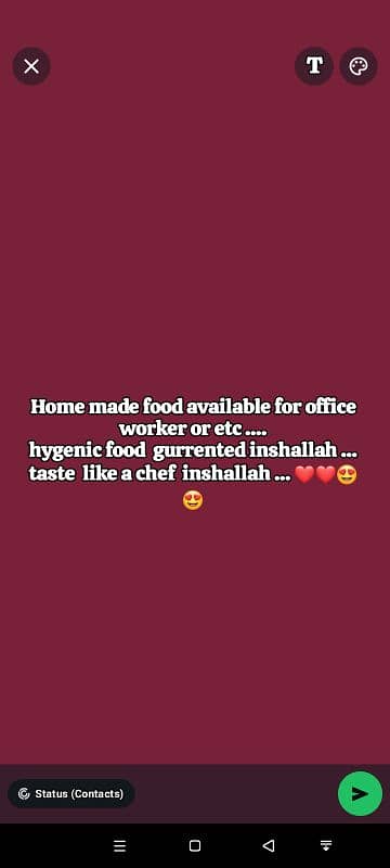 Hygenic Home made khana 0