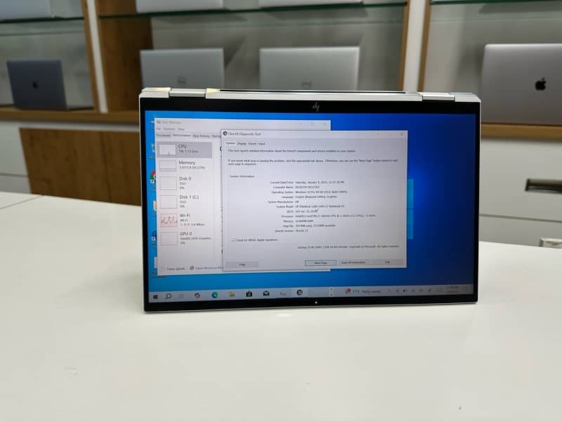 HP ELITEBOOK X360 1040 G7 ( CORE - i7/10TH GEN ) 16 GB RAM-512 GB SSD 5